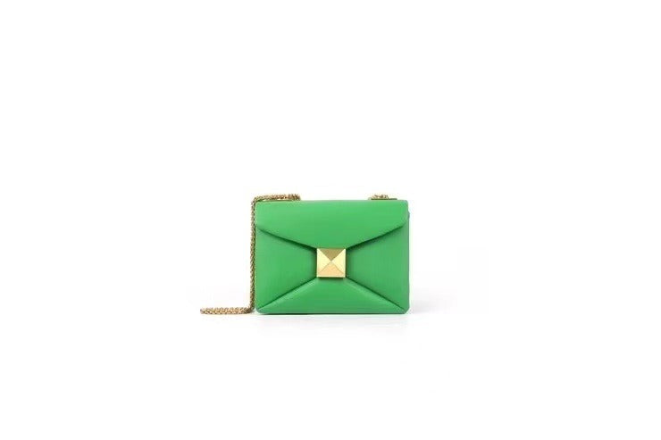 Bolso Tote de Cuero en Colores de Caramelo para Mujer