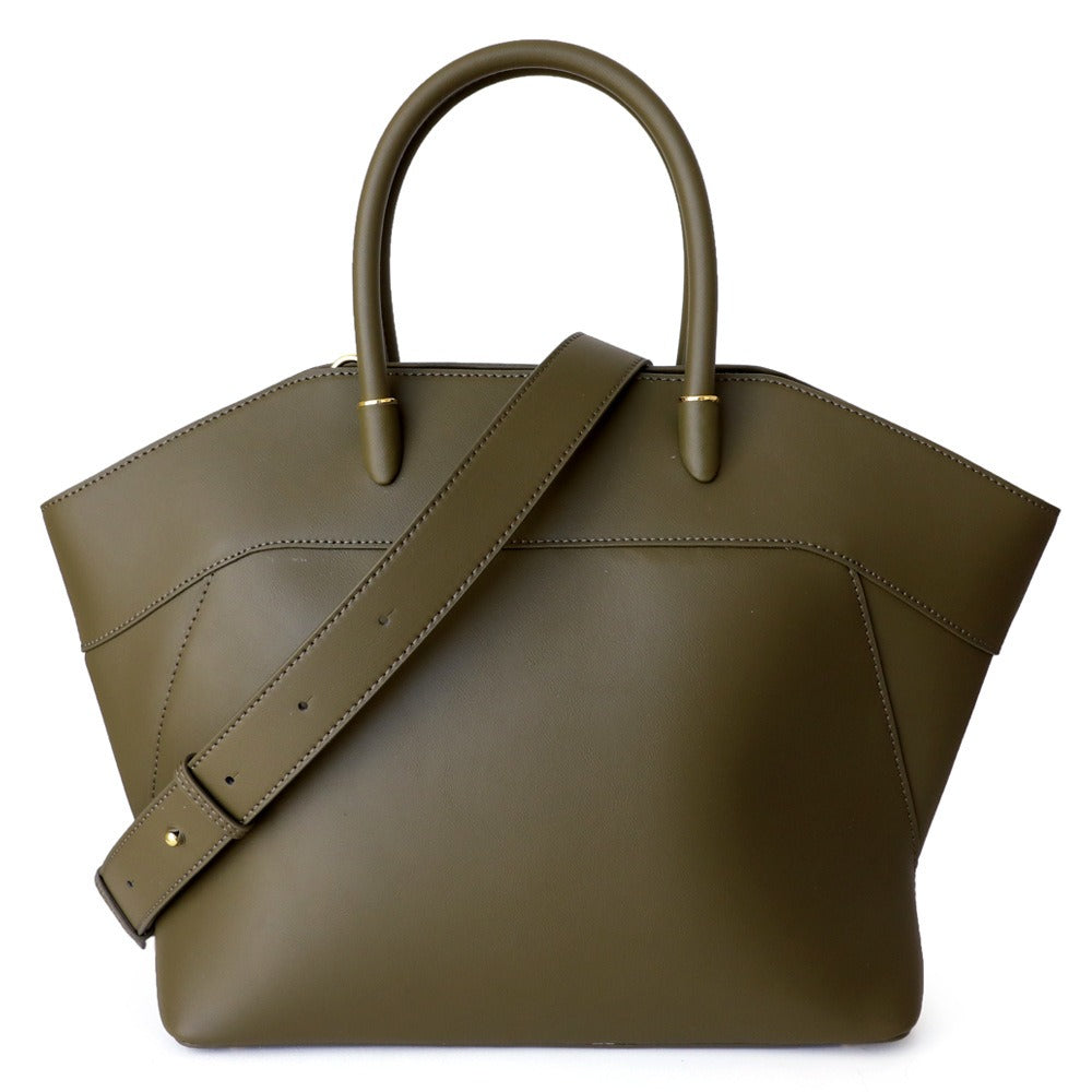Bolso Tote de Cuero Estilo Alas Portátil