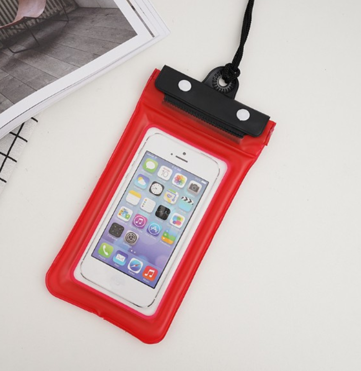 Funda Impermeable para Teléfono con Diseño de Bolsa de Aire Flotante