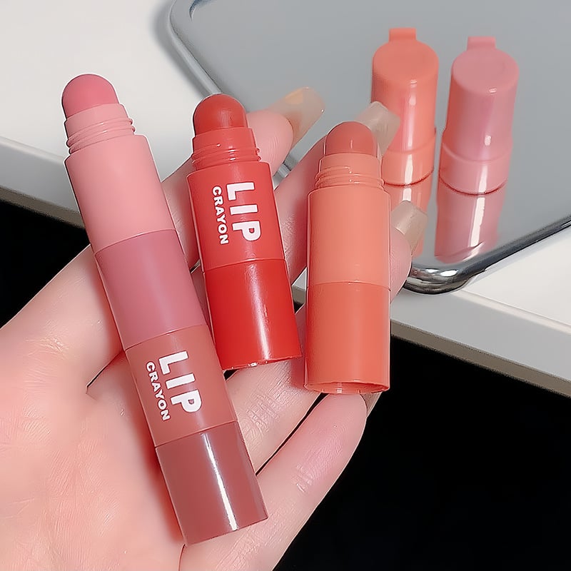 Lápiz Labial de Terciopelo Mate Multicolor y Brillo