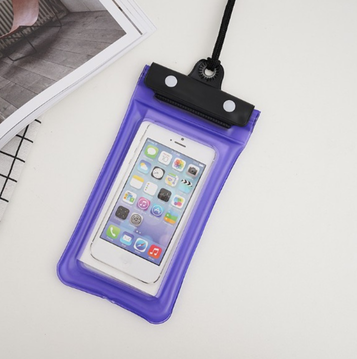 Funda Impermeable para Teléfono con Diseño de Bolsa de Aire Flotante