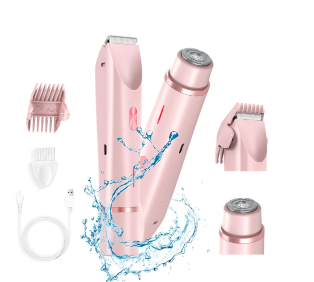 GlowShave™ 2-en-1 Depiladora Corporal para Mujeres (Una Pieza)