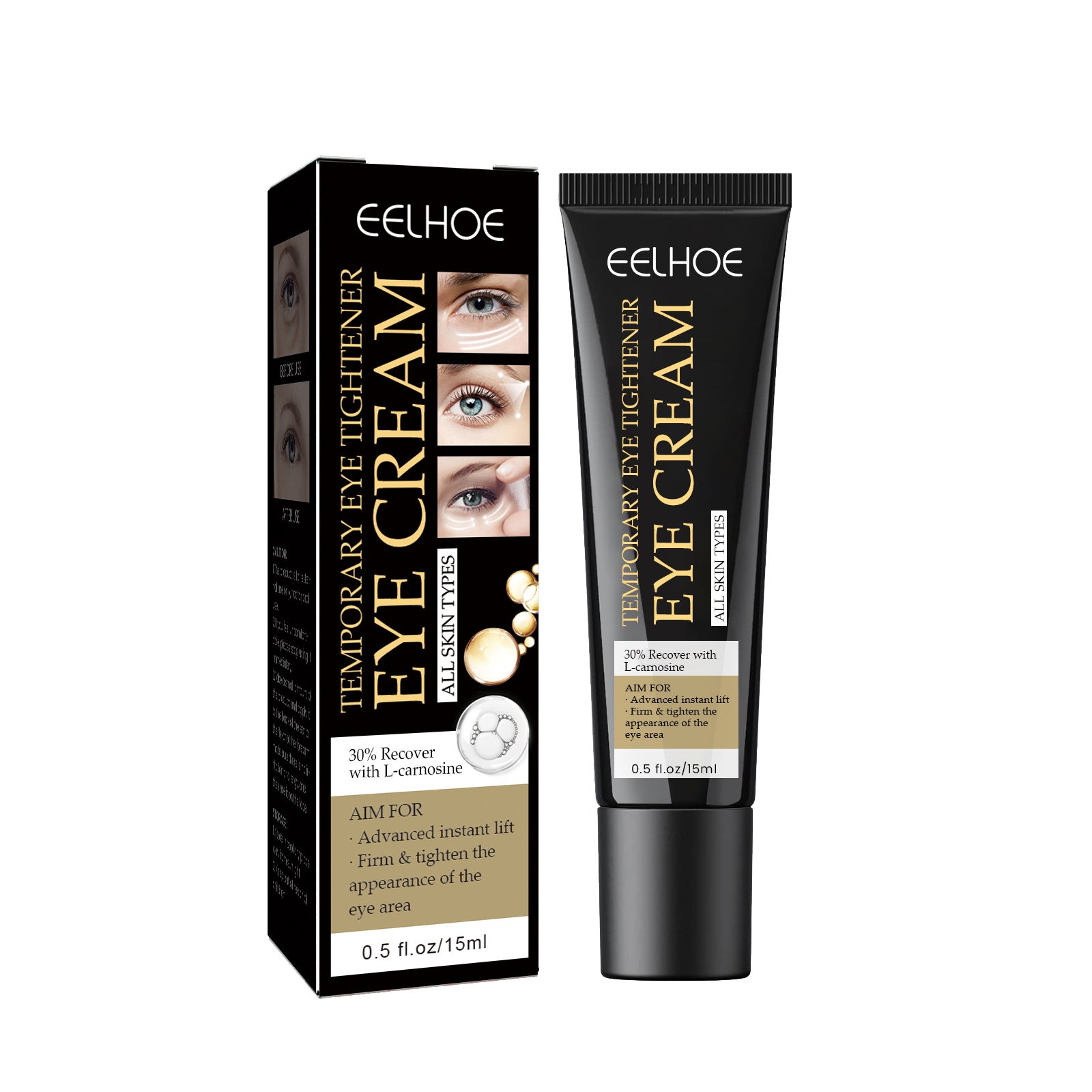 EELHOE Instant Firming Eye Cream for Dark Circles
