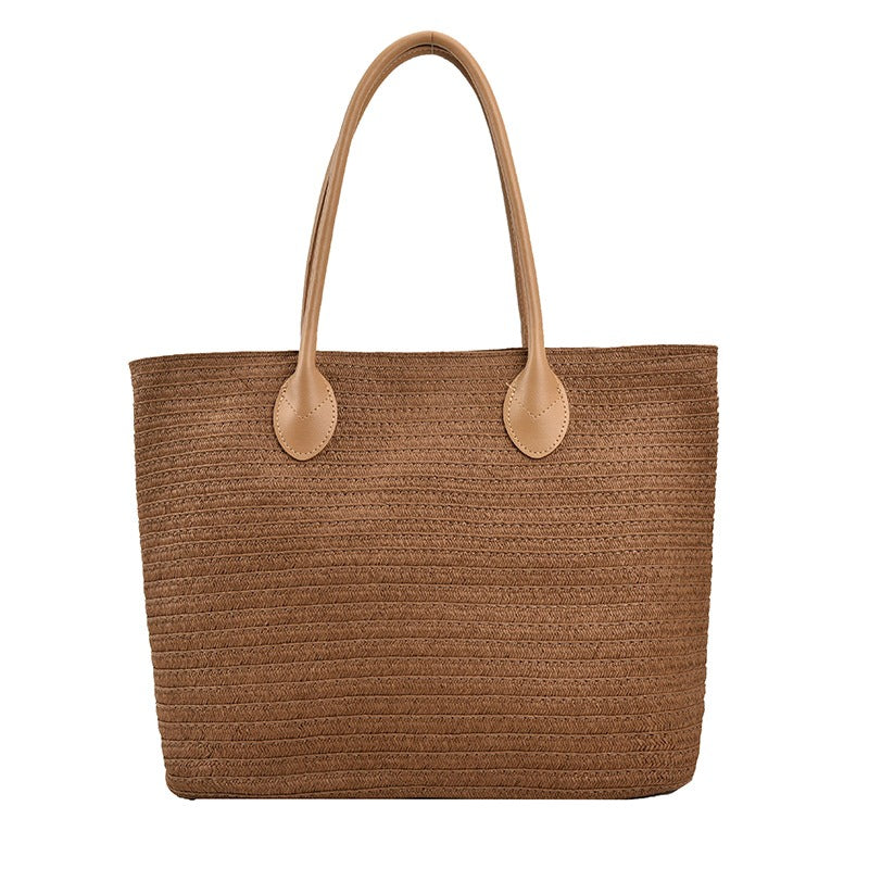 Bolso de Playa Tejido de Paja