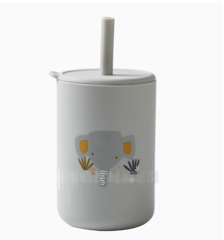 Vaso Infantil de Silicona Antigoteo para Bebés