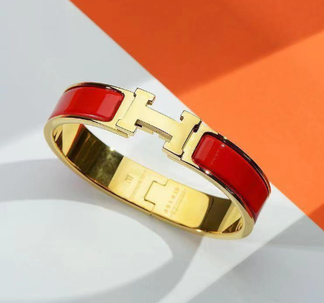 Pulsera Hermès H de Acero de Titanio (Pieza Única)