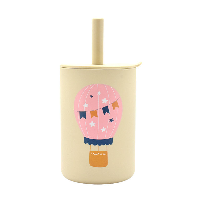 Vaso Infantil de Silicona Antigoteo para Bebés