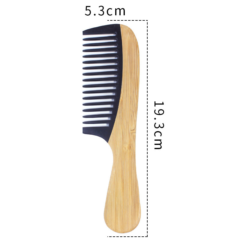 Peine de Bambú para Mujeres - Diseño de Madera Anti-Estática