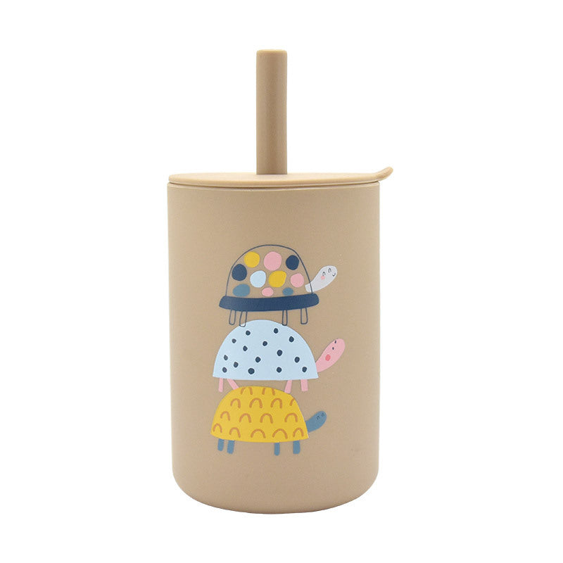 Vaso Infantil de Silicona Antigoteo para Bebés