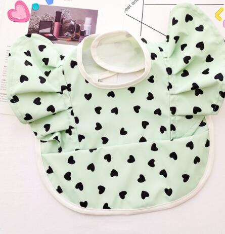 Babero Impermeable con Bolsillo para Comida de Bebé con Diseño de Alas de Ángel