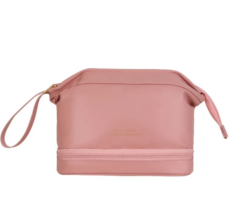Bolso Cosmético de Viaje de Gran Capacidad Multifuncional para Mujeres Organizador de Artículos de Tocador Estuche de Almacenamiento de Maquillaje Femenino