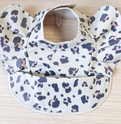 Babero Impermeable con Bolsillo para Comida de Bebé con Diseño de Alas de Ángel