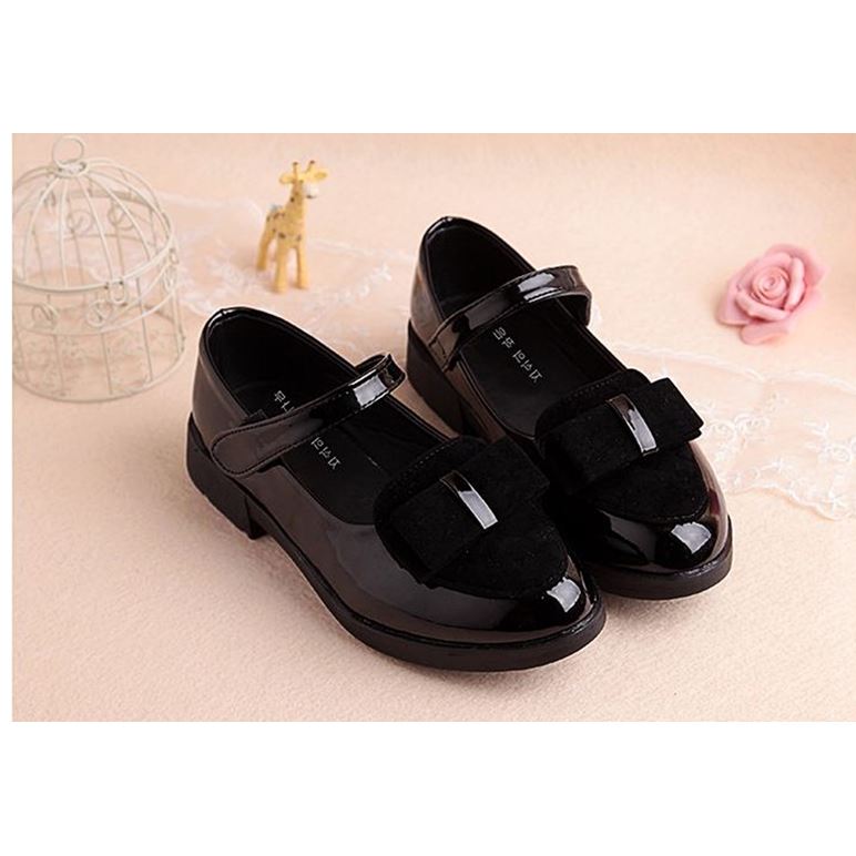 Zapatillas de Princesa de Cuero para Niñas para la Escuela (Niños)