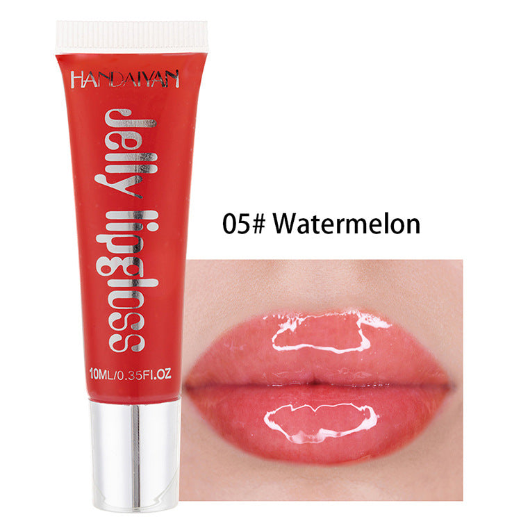 Brillo de Labios Jelly de Colores Pasteles con Acabado Espejo
