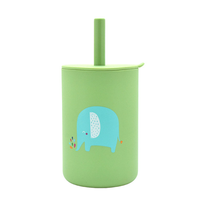 Vaso Infantil de Silicona Antigoteo para Bebés