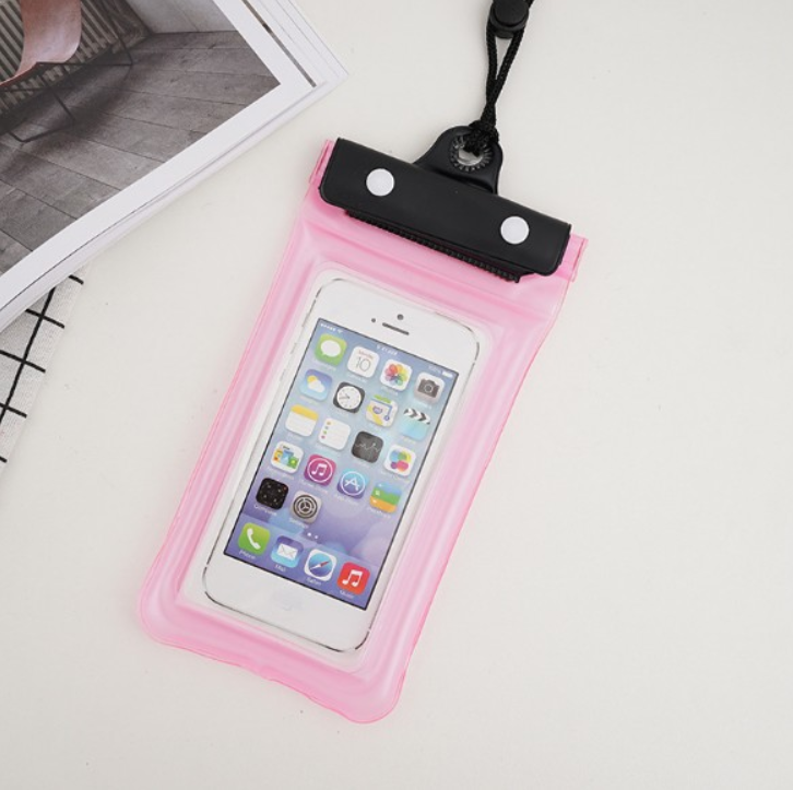 Funda Impermeable para Teléfono con Diseño de Bolsa de Aire Flotante