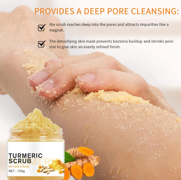 Exfoliante Corporal de Cúrcuma