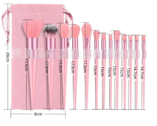 Set de brochas de maquillaje