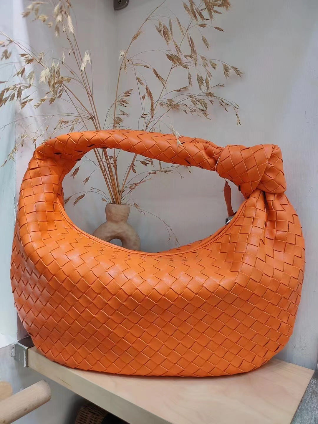 Bolso Tejido de Moda 2023 - Tote de Gran Capacidad