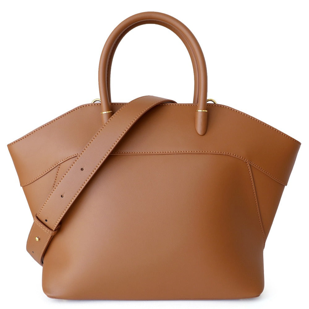 Bolso Tote de Cuero Estilo Alas Portátil