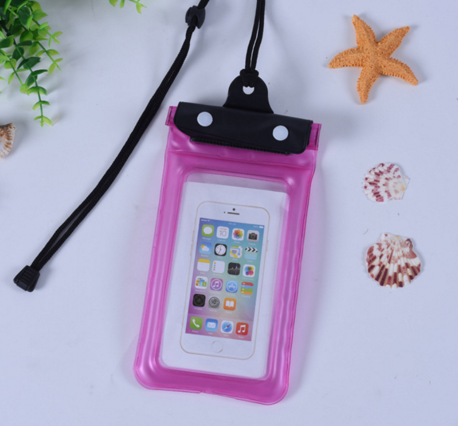 Funda Impermeable para Teléfono con Diseño de Bolsa de Aire Flotante