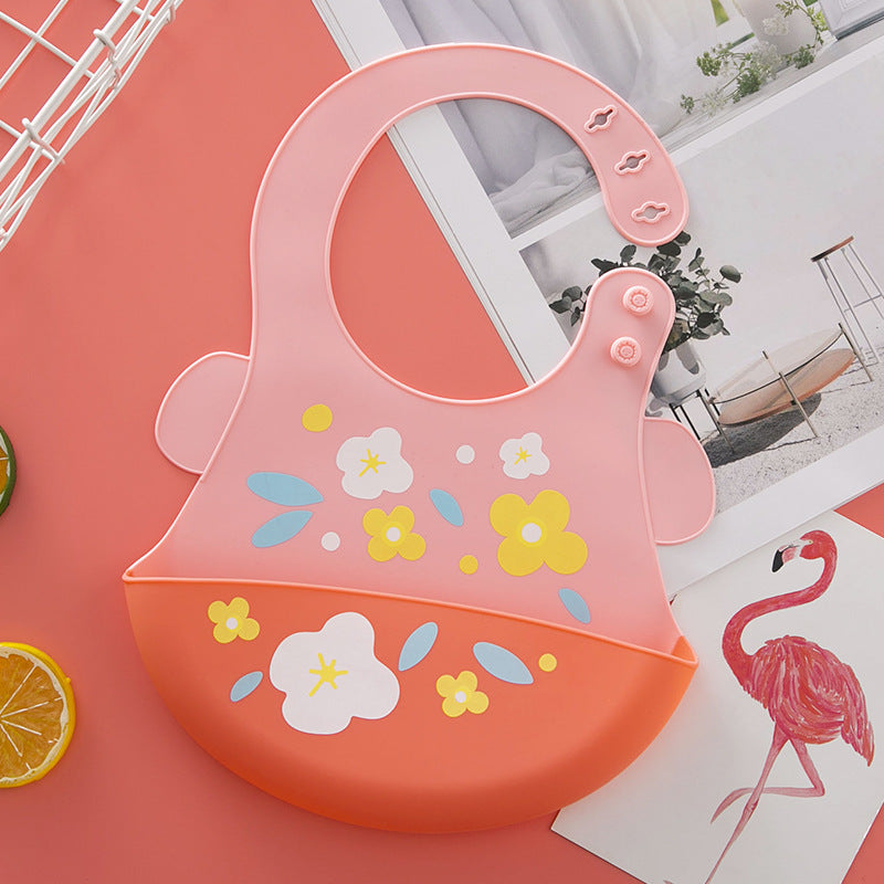 Silicone Baby Feeding Bib