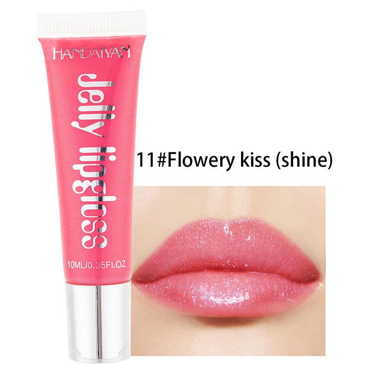 Brillo de Labios Jelly de Colores Pasteles con Acabado Espejo