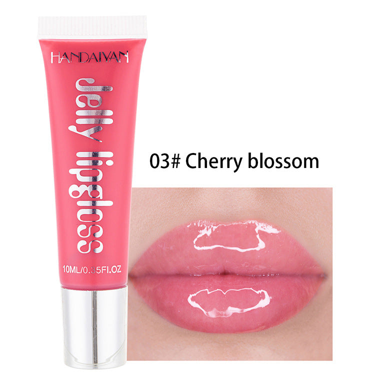 Brillo de Labios Jelly de Colores Pasteles con Acabado Espejo