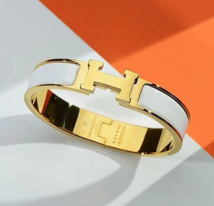 Pulsera Hermès H de Acero de Titanio (Pieza Única)