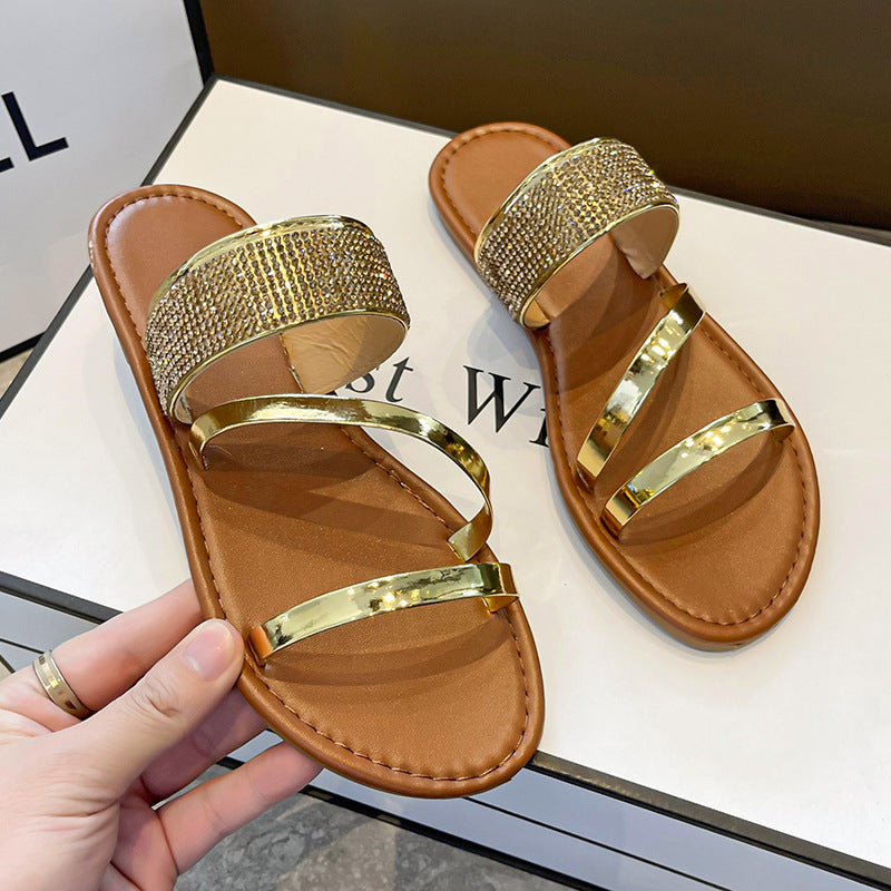 Chanclas Planas y Sandalias de Playa para Mujeres - Moda de Verano
