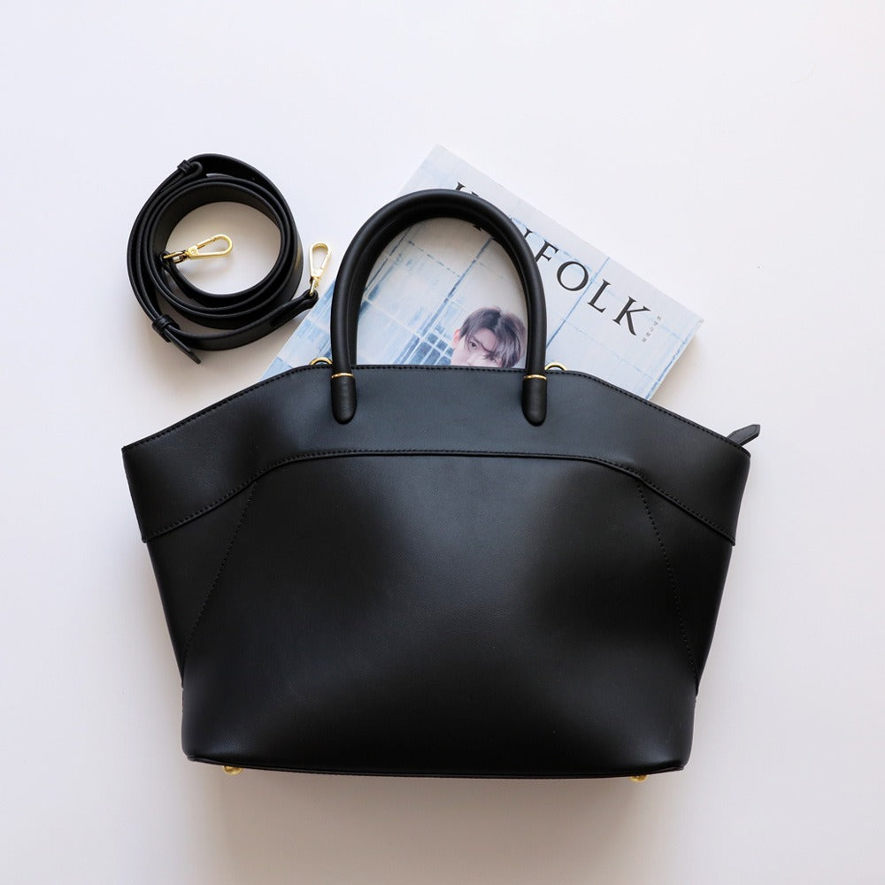Bolso Tote de Cuero Estilo Alas Portátil