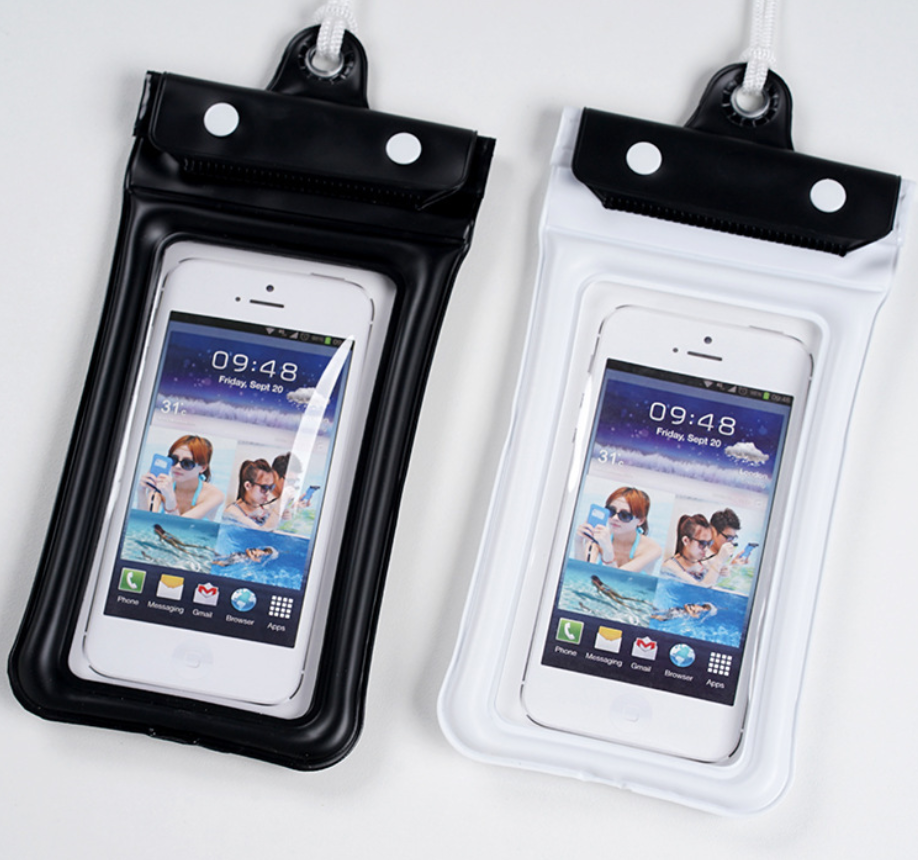 Funda Impermeable para Teléfono con Diseño de Bolsa de Aire Flotante