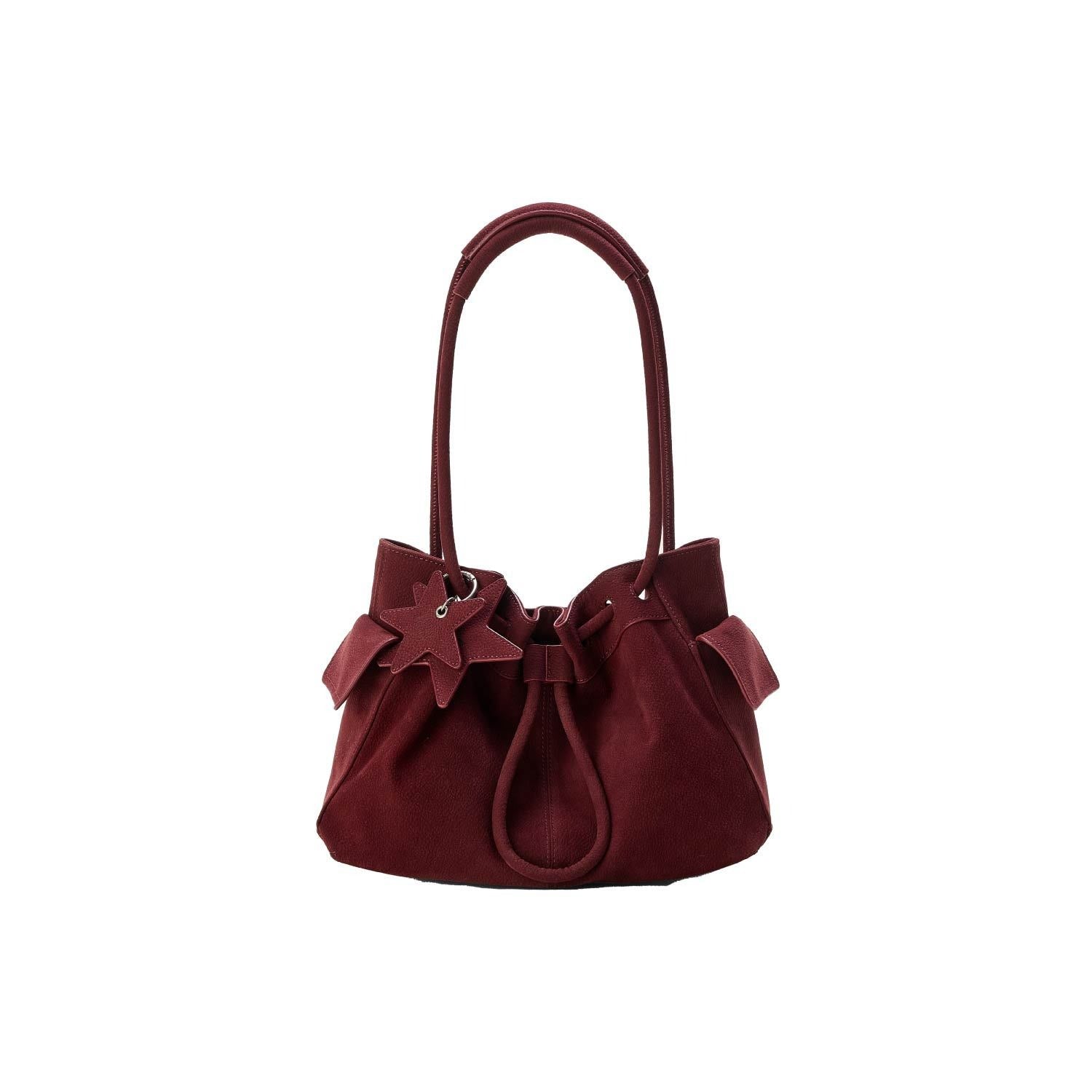 Bolso Tote Grande con Forma de Nube
