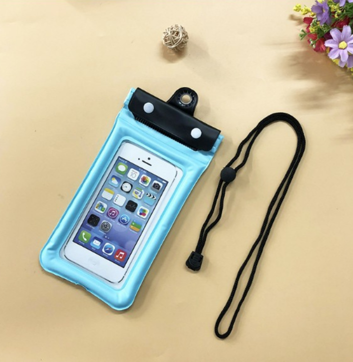 Funda Impermeable para Teléfono con Diseño de Bolsa de Aire Flotante