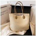 Bolso de Playa Tejido de Paja