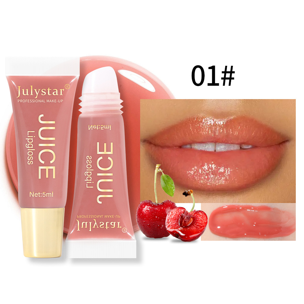 Brillo de Labios Espejo Frutas Naturales