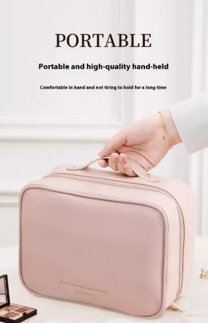 Bolsa de Cosméticos y Artículos de Tocador con Múltiples Compartimentos