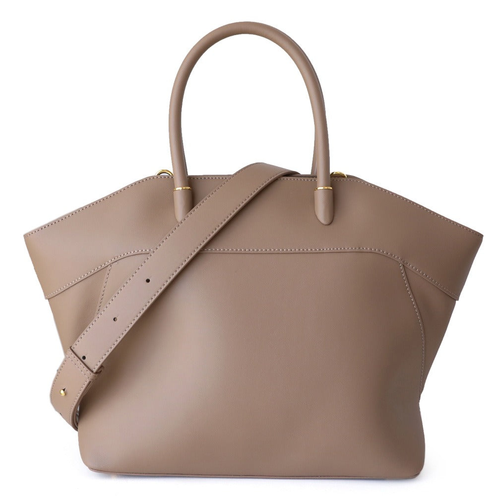 Bolso Tote de Cuero Estilo Alas Portátil