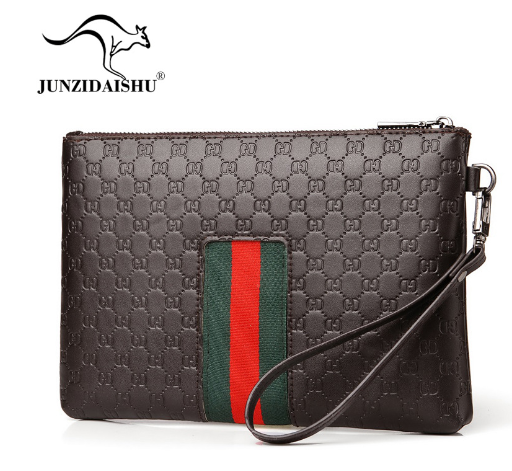 Bolsa de piel para hombre