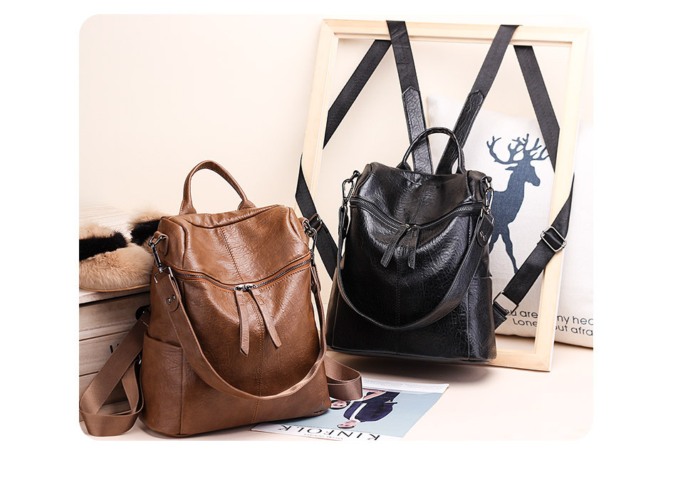Mochila para Mujer - Bolso de Doble Hombro