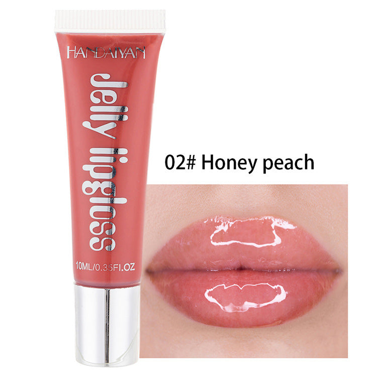 Brillo de Labios Jelly de Colores Pasteles con Acabado Espejo