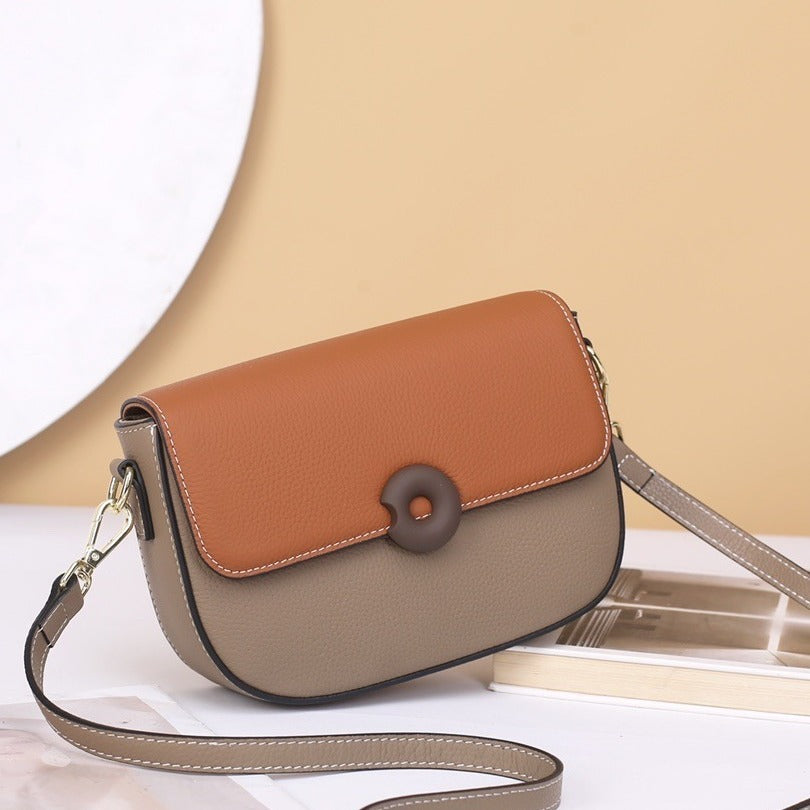 Mini Bolso Bandolera de Cuero Genuino