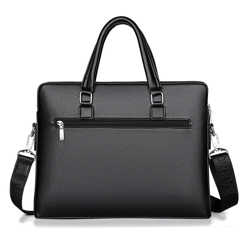 Bolso de Hombro Suave y Elegante para Hombre, y Tote de Negocios