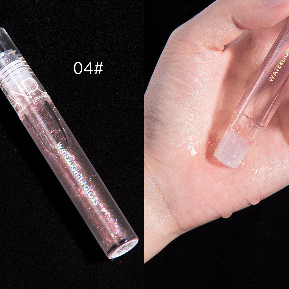 Brillo Labial Esmaltado - Acabado de Cristal No se Desvanece ni se Adhiere