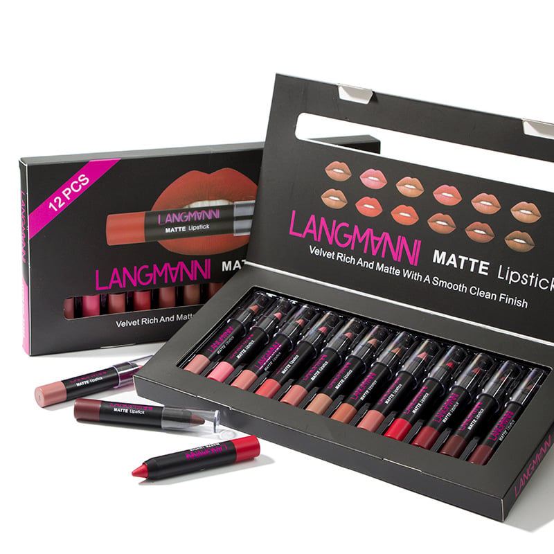 Set de Labial Mate y Brillo No Adherente