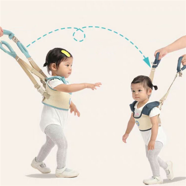 Arnés de Caminata para Bebés con Cuerda de Fácil Tracción