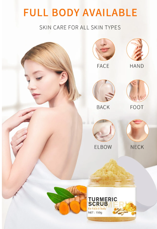 Exfoliante Corporal de Cúrcuma