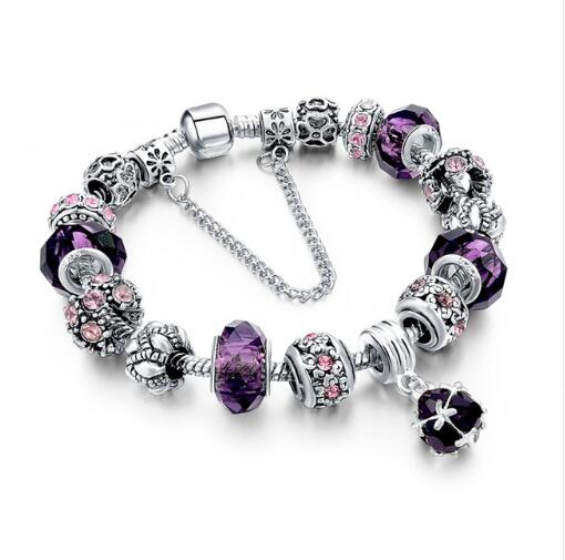 Pulsera DIY de Cristal y Cuentas de Vidrio