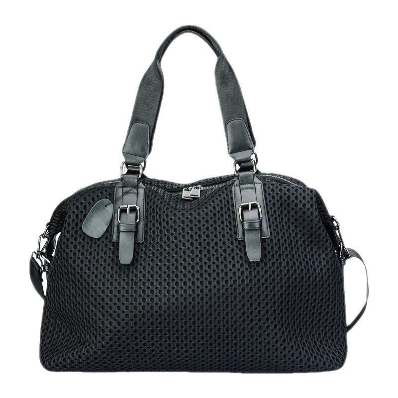 Bolso de Viaje Casual de Malla para Mujer con Bandolera