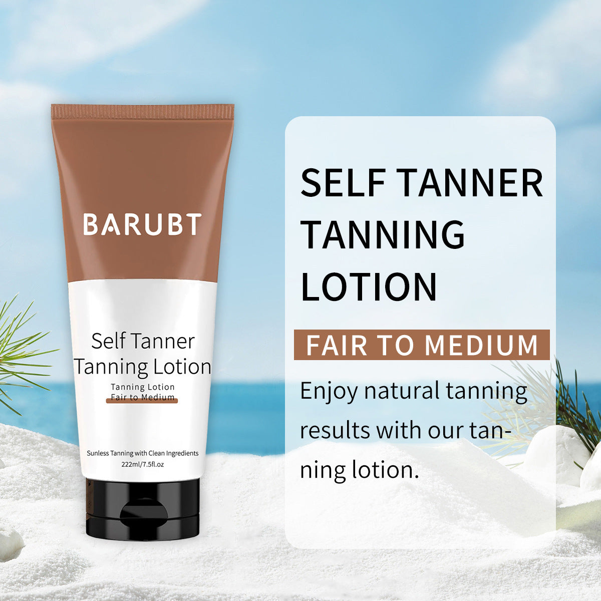 Loción Corporal para Bronceado